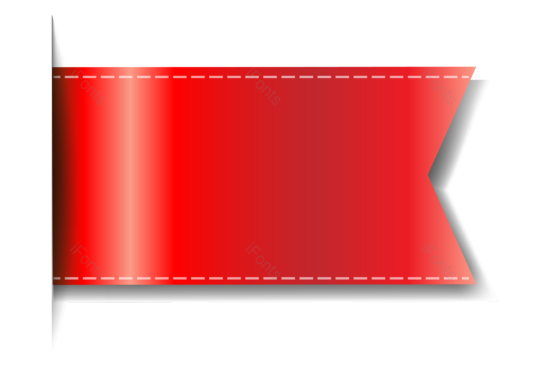 丝带图片,红色标签元素,丝带框PNG,喜庆装饰免抠素材